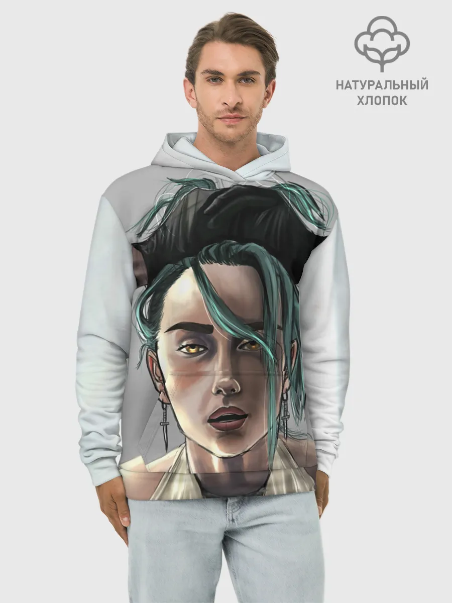 Худи мужской база хлопок / Билли Айлиш