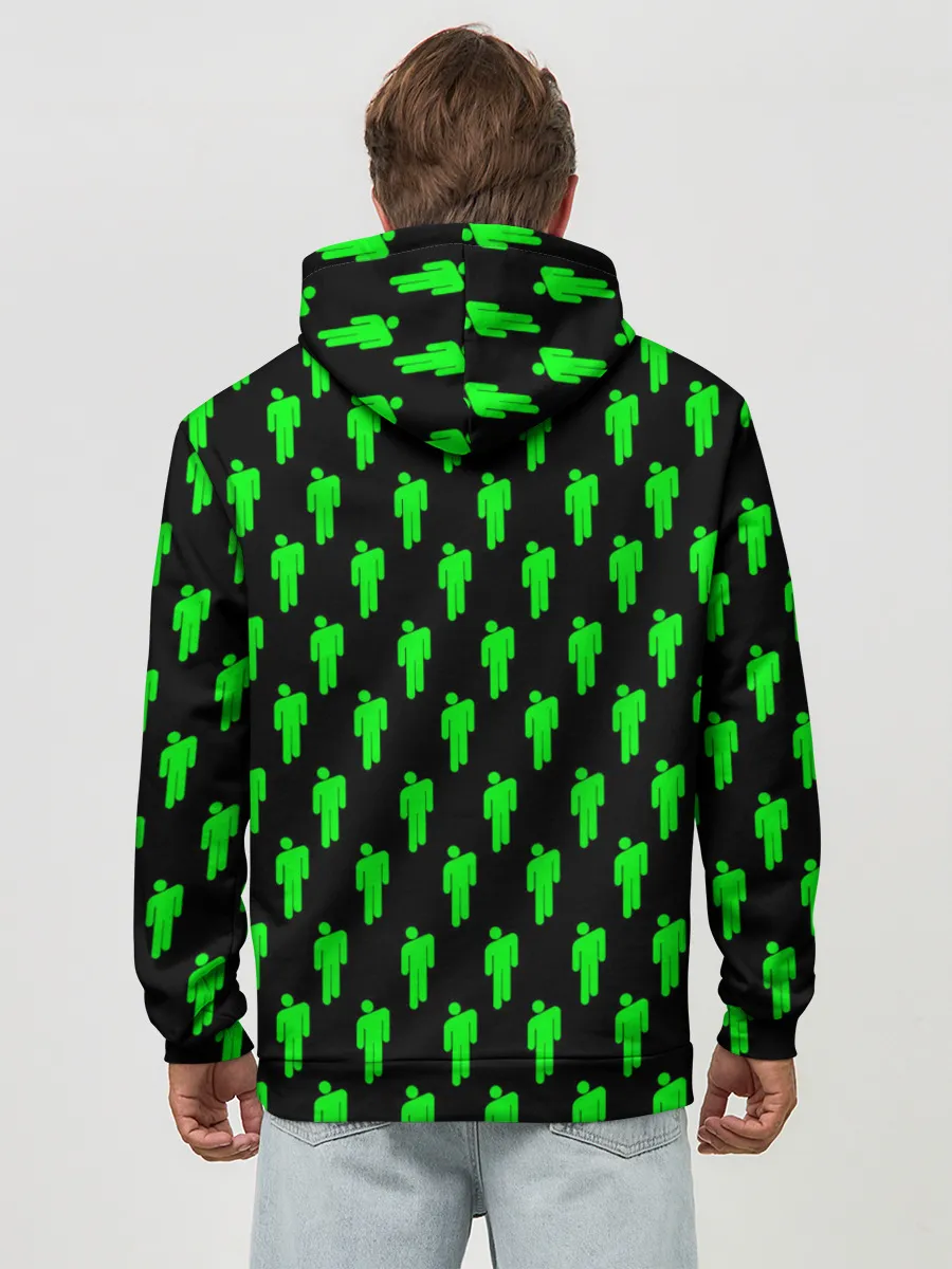 Худи мужской база хлопок / BILLIE EILISH