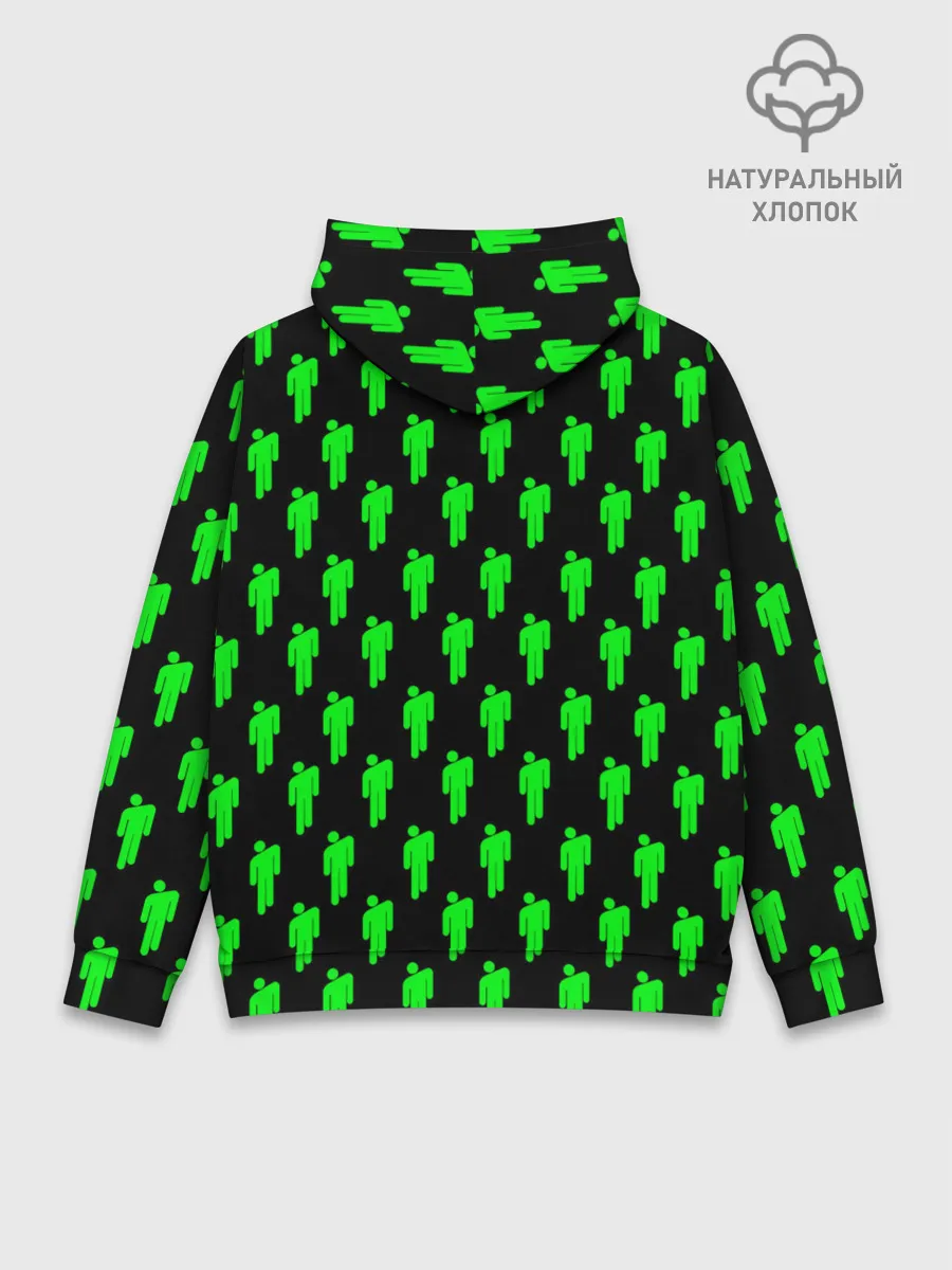 Худи мужской база хлопок / BILLIE EILISH