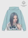 Худи мужской база хлопок / Billie Eilish