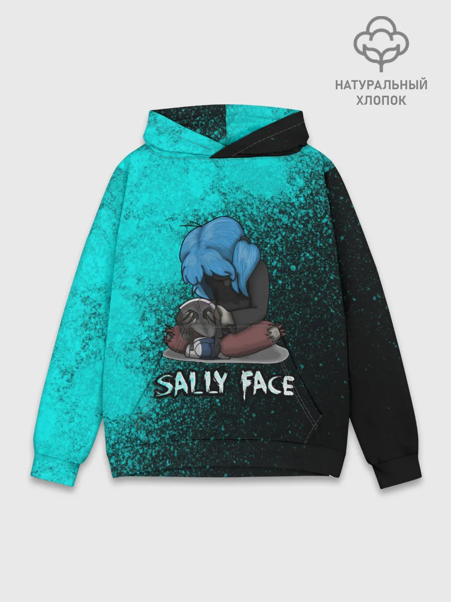 Худи мужской база хлопок / Sally face