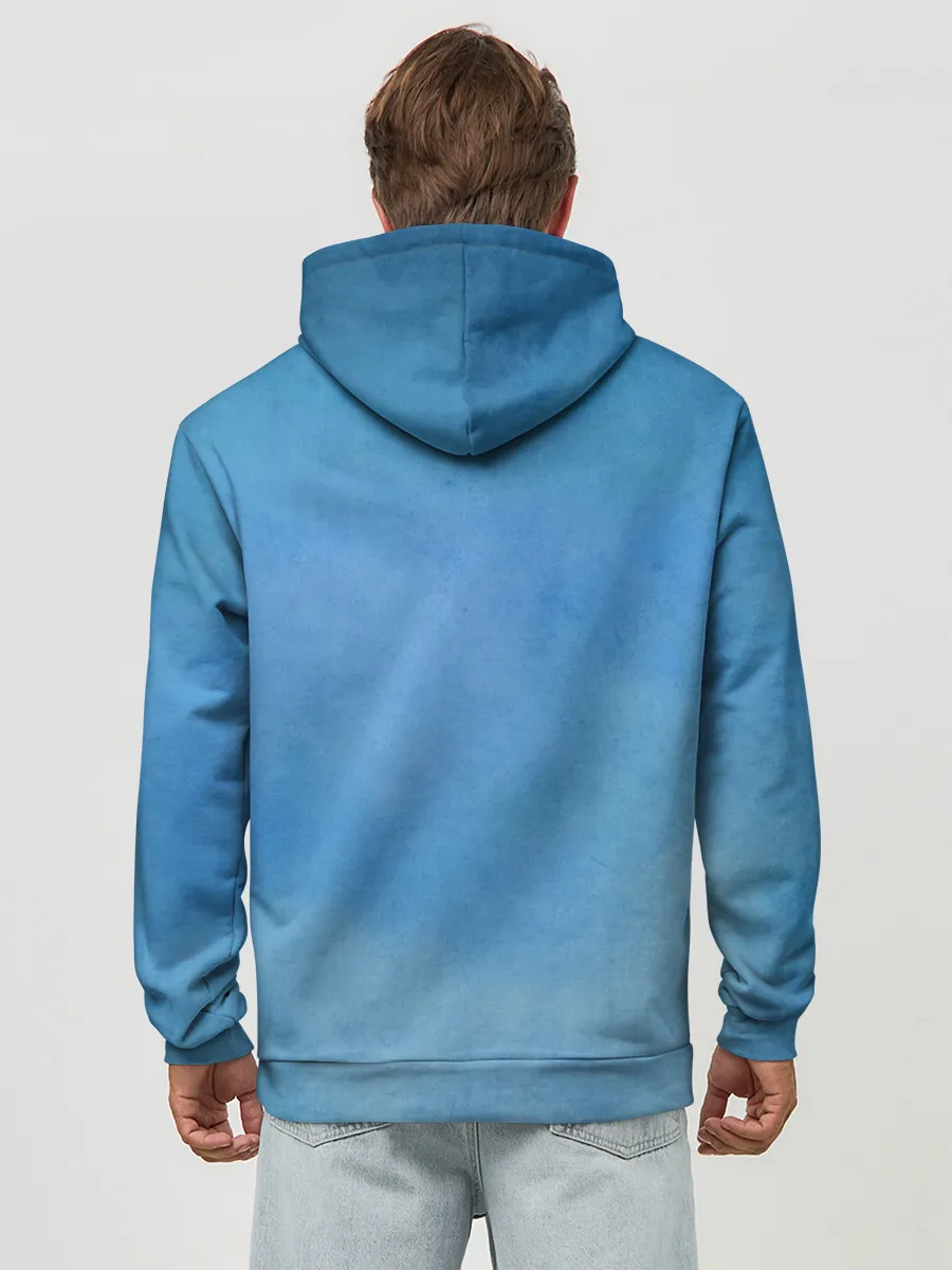 Худи мужской база хлопок / Go Dive