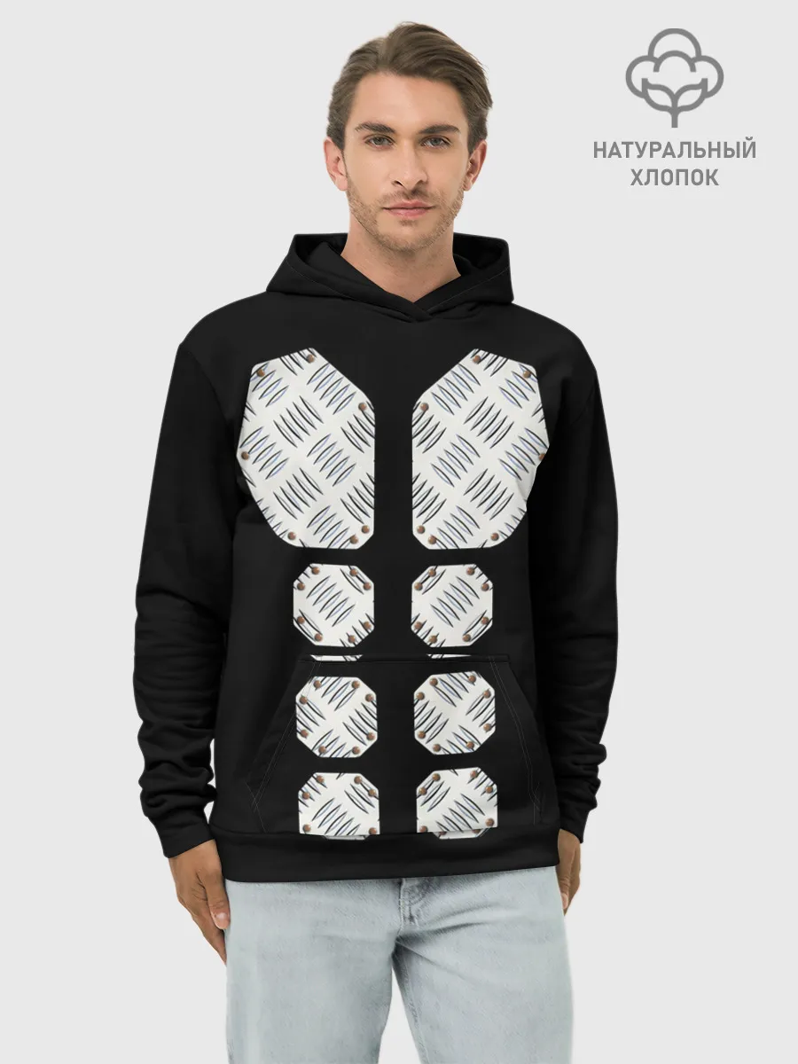 Худи мужской база хлопок / Sabaton