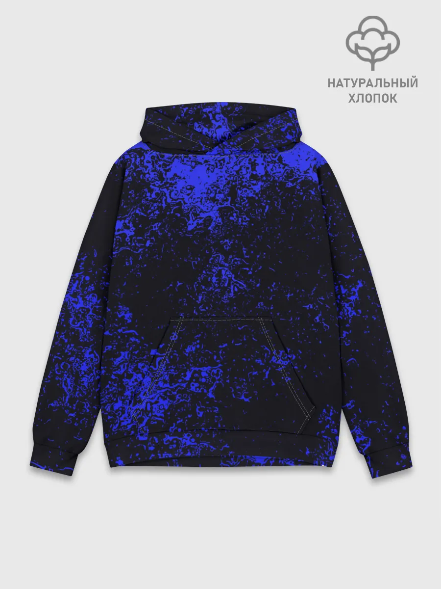 Худи мужской база хлопок / БРЫЗГИ КРАСОК