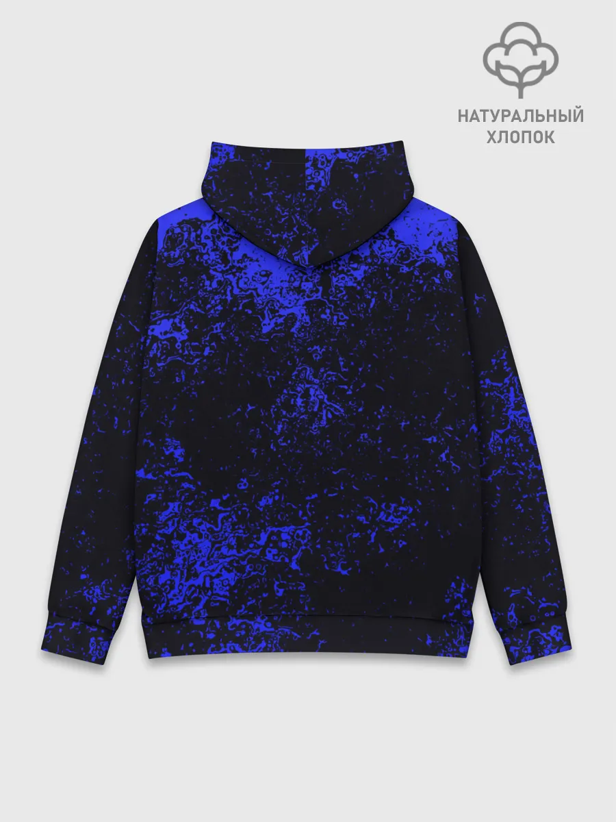Худи мужской база хлопок / БРЫЗГИ КРАСОК