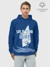 Худи мужской база хлопок / Surf