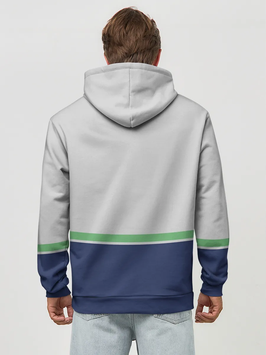 Худи мужской база хлопок / Ride the wave