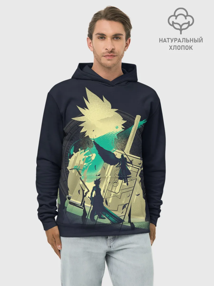 Худи мужской база хлопок / Final Fantasy VII