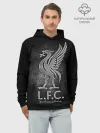 Худи мужской база хлопок / Ливерпуль