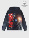 Худи мужской база хлопок / Nasa Apollo 16