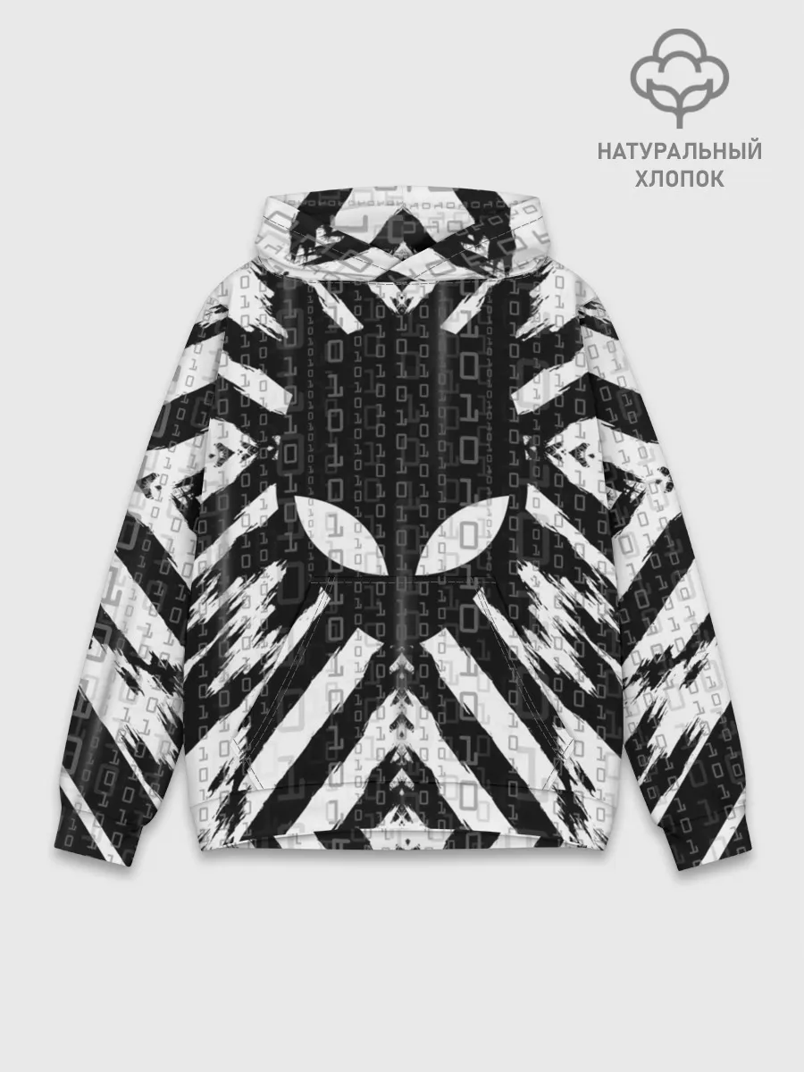 Худи мужской база хлопок / Alien