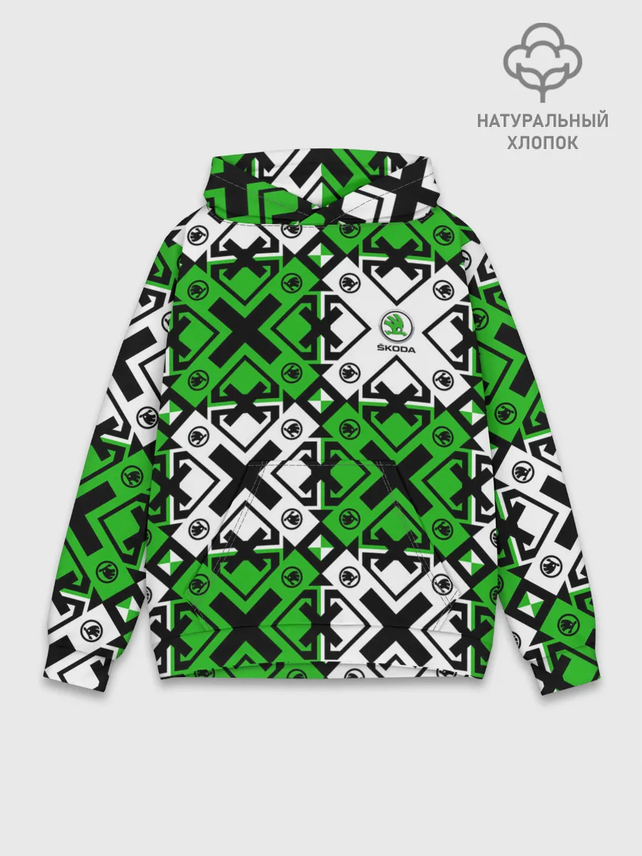 Худи мужской база хлопок / Skoda