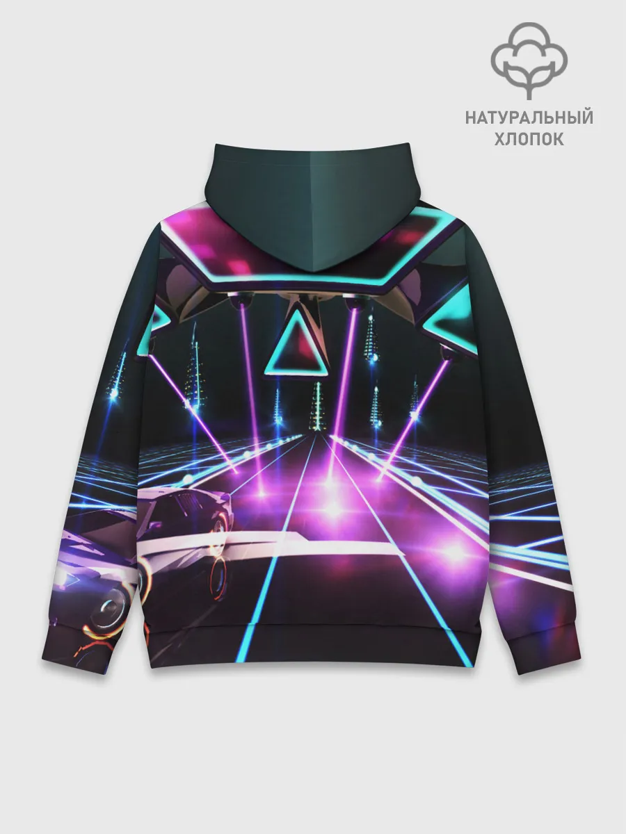 Худи мужской база хлопок / КИБЕРГОРОД