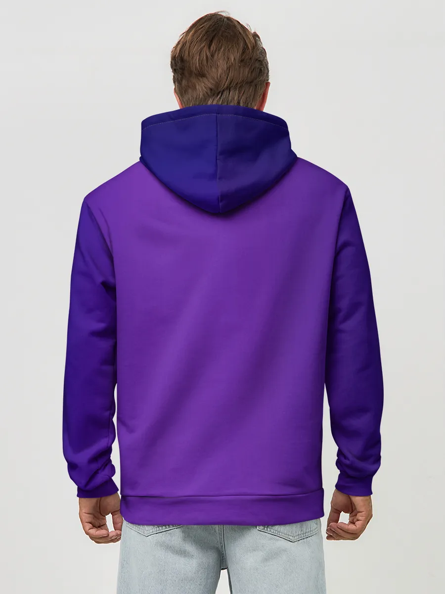 Худи мужской база хлопок / Назад в 90