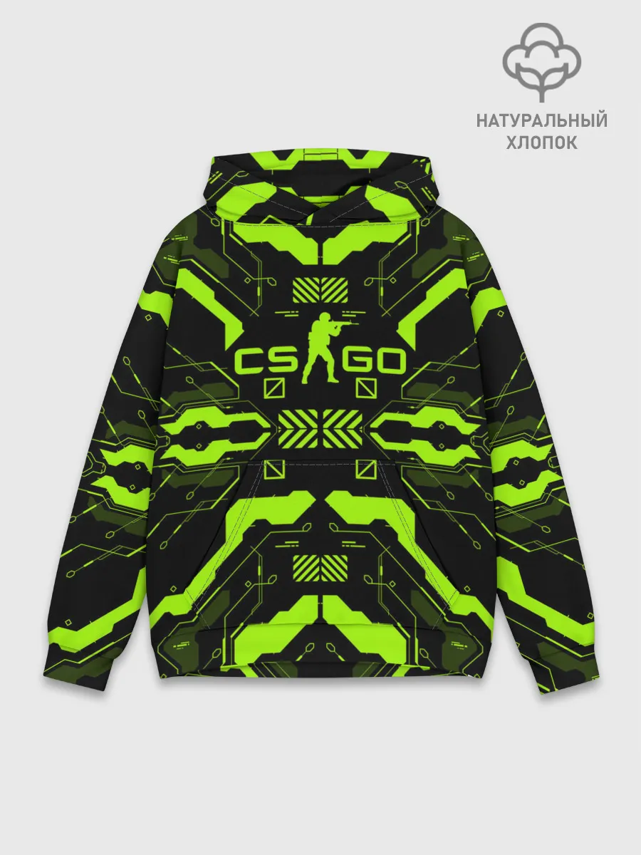 Худи мужской база хлопок / CS GO
