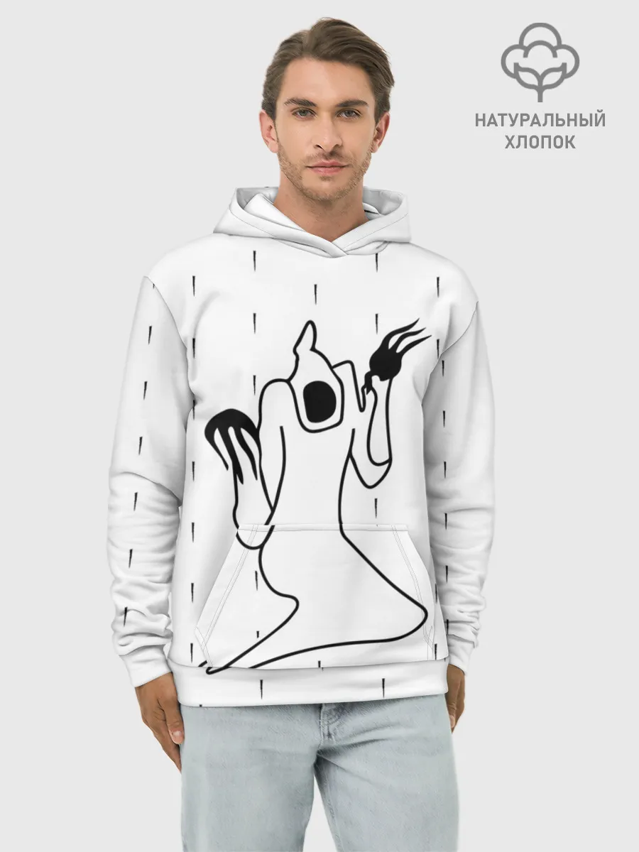 Худи мужской база хлопок / KIZARU - Karmageddon