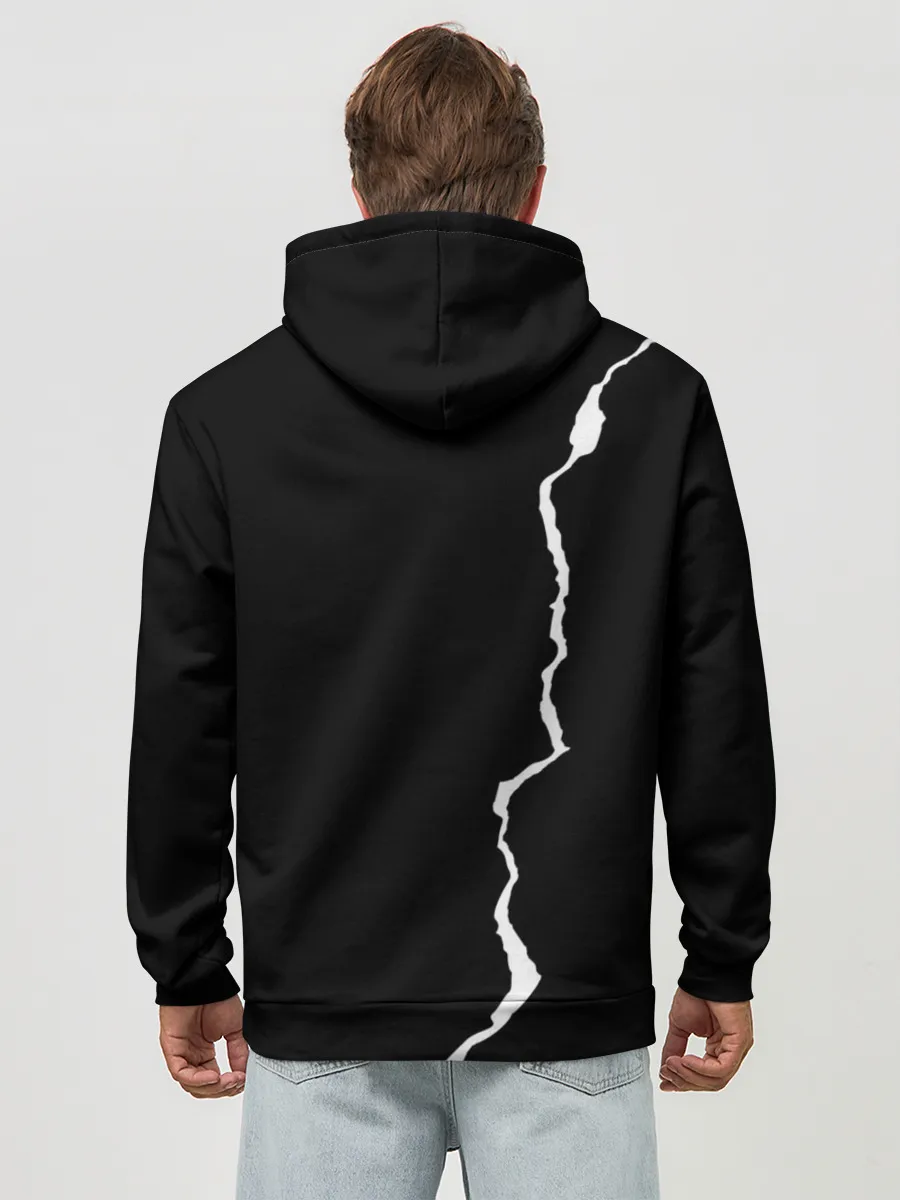 Худи мужской база хлопок / KIZARU - HAUNTED FAMILY