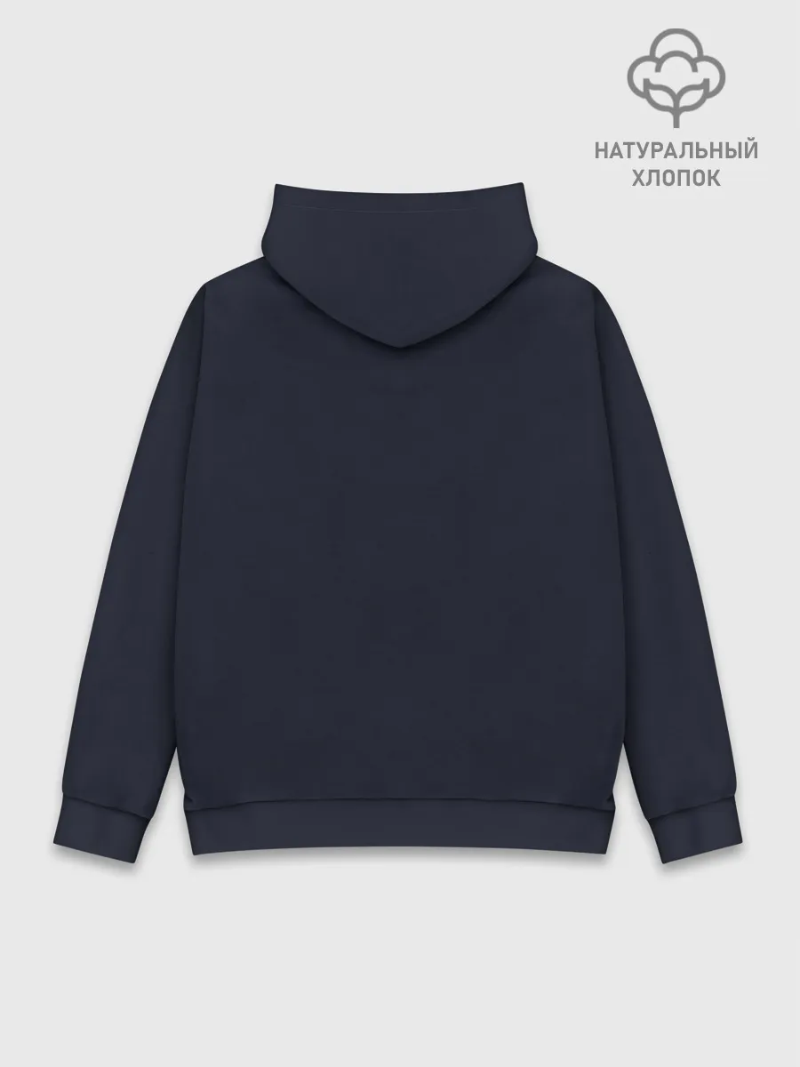 Худи мужской база хлопок / Японская Лиса