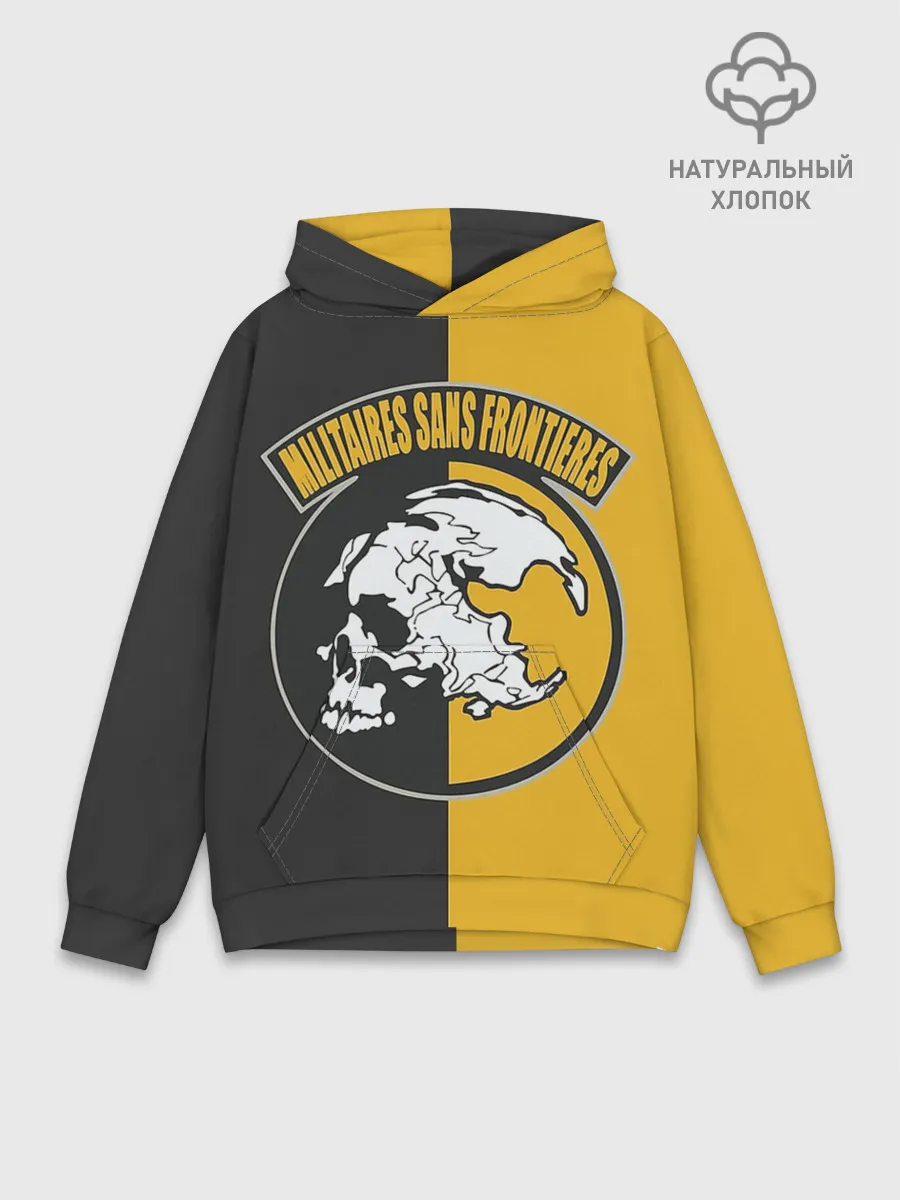 Худи мужской база хлопок / METAL GEAR