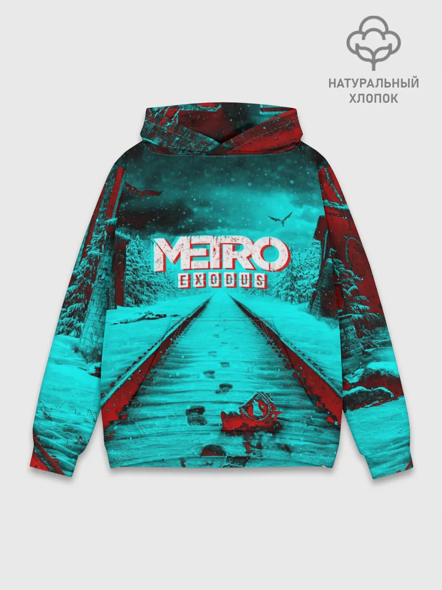 Худи мужской база хлопок / METRO EXODUS