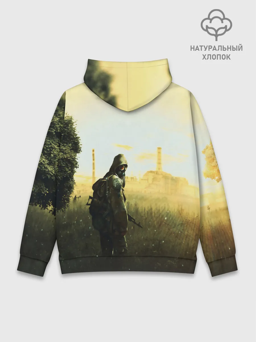 Худи мужской база хлопок / STALKER