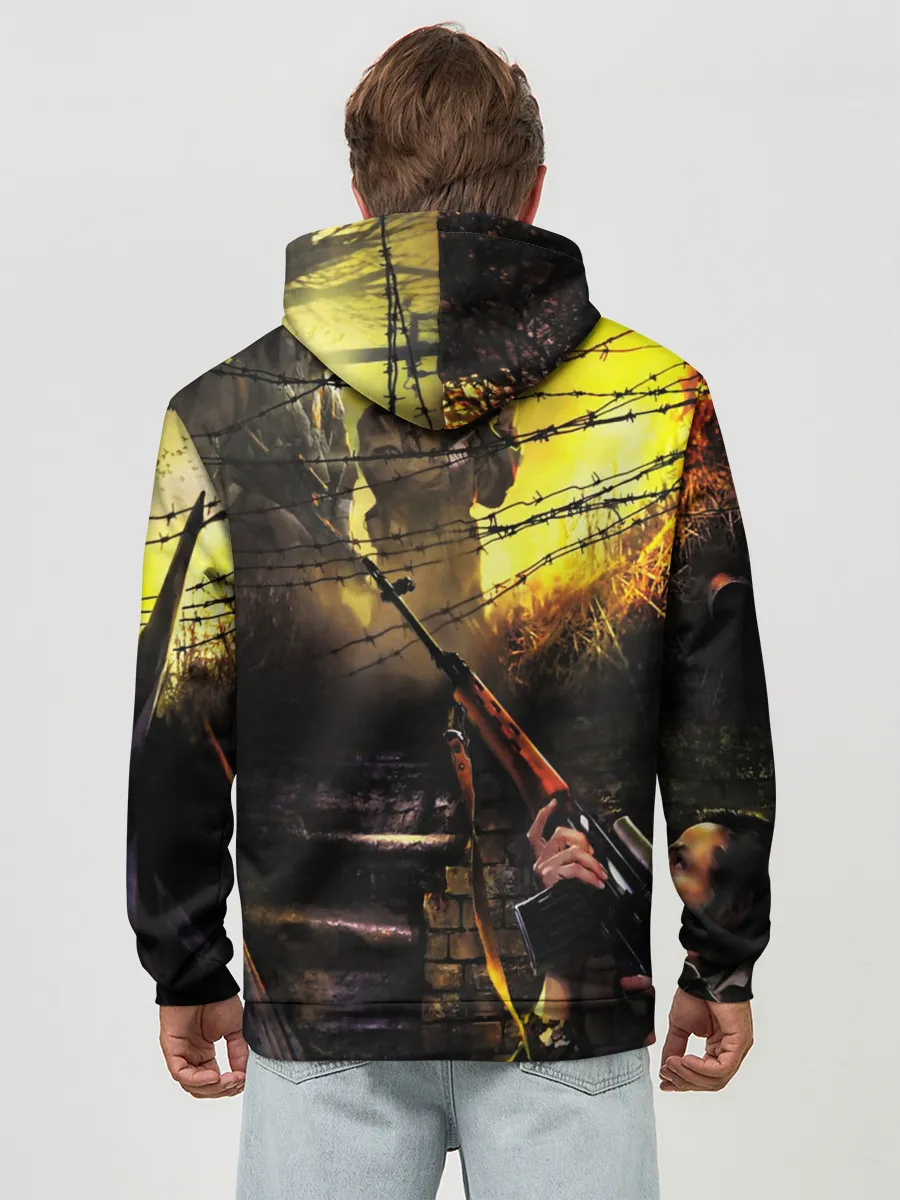 Худи мужской база хлопок / STALKER