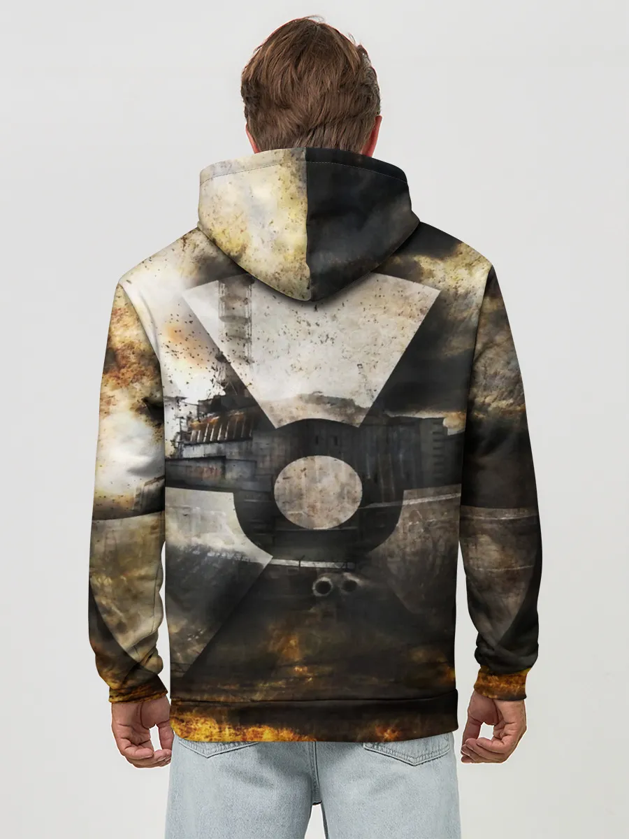 Худи мужской база хлопок / СТАЛКЕР