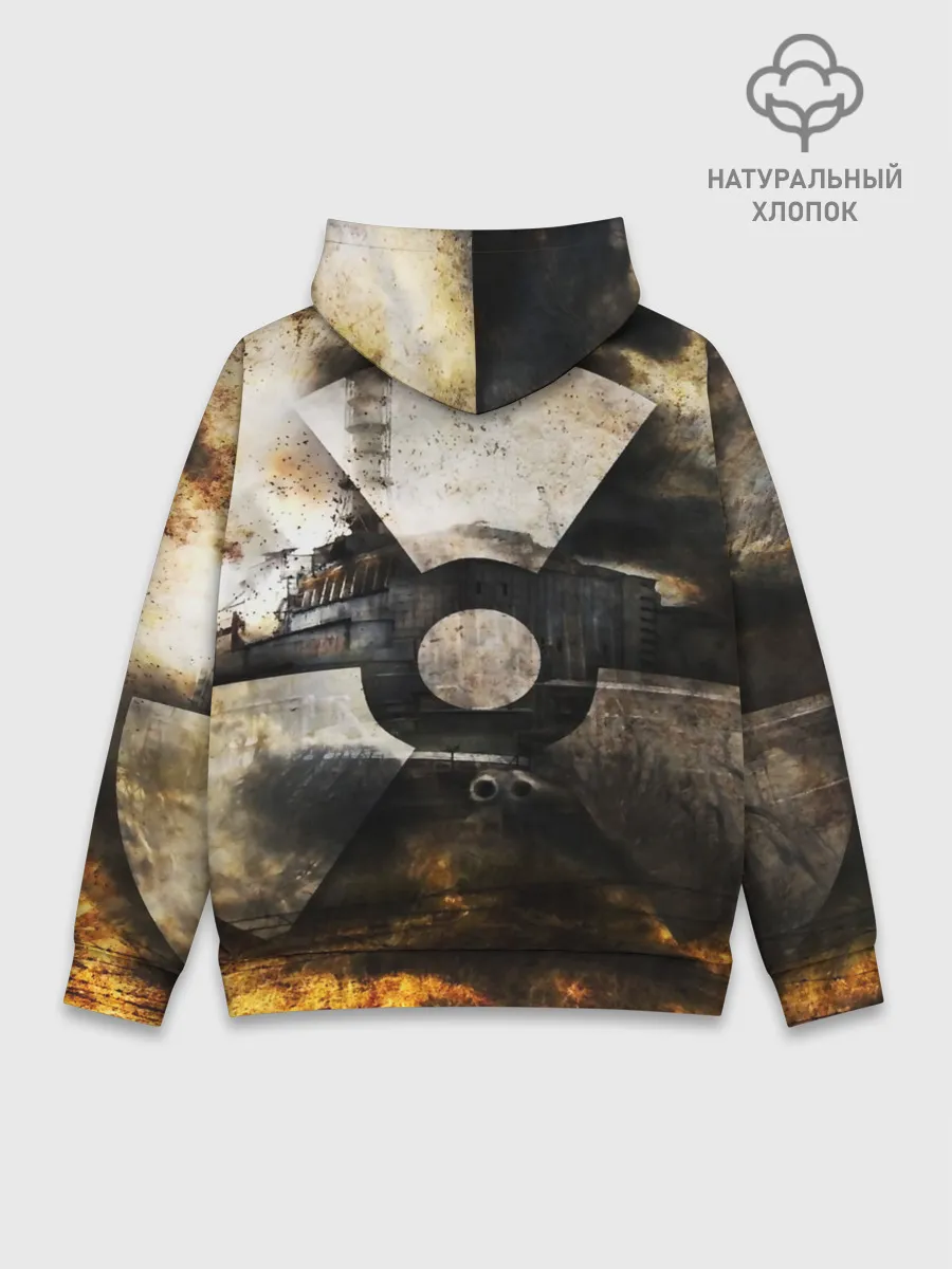 Худи мужской база хлопок / СТАЛКЕР