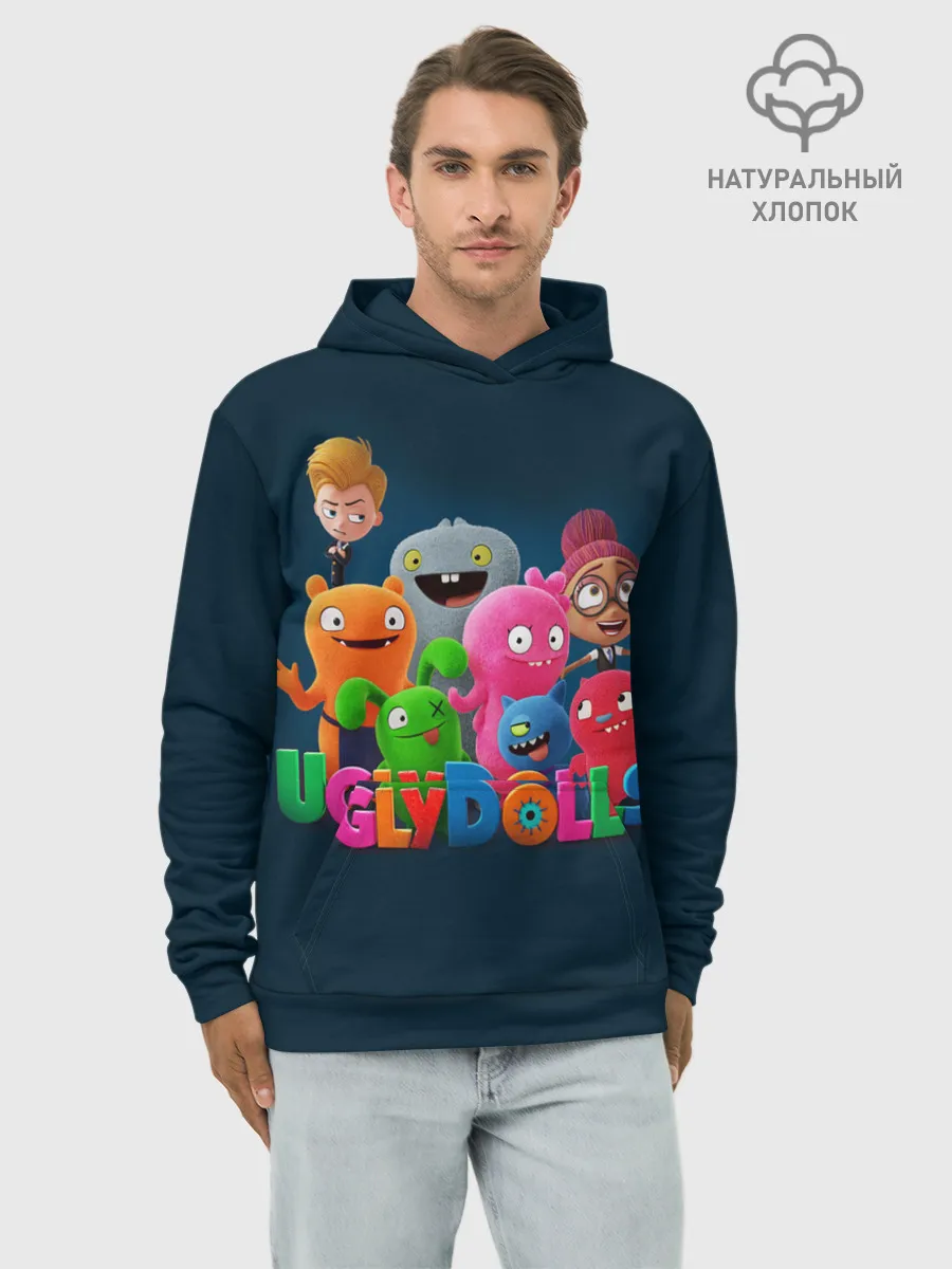 Худи мужской база хлопок / UglyDolls. Куклы с характером
