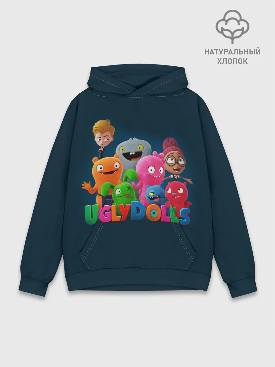 Худи мужской база хлопок / UglyDolls. Куклы с характером