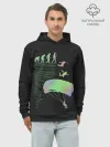Худи мужской база хлопок / Skydiver evolution