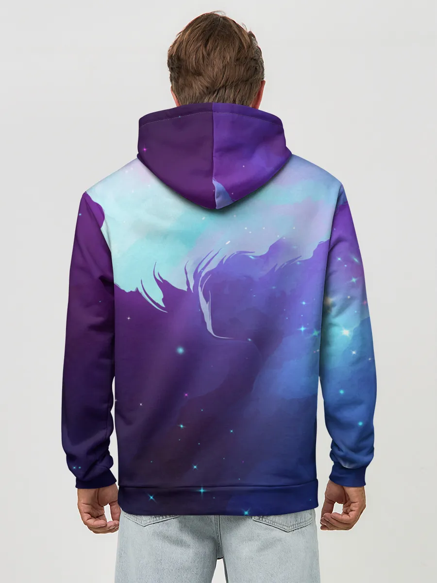 Худи мужской база хлопок / Skydiver