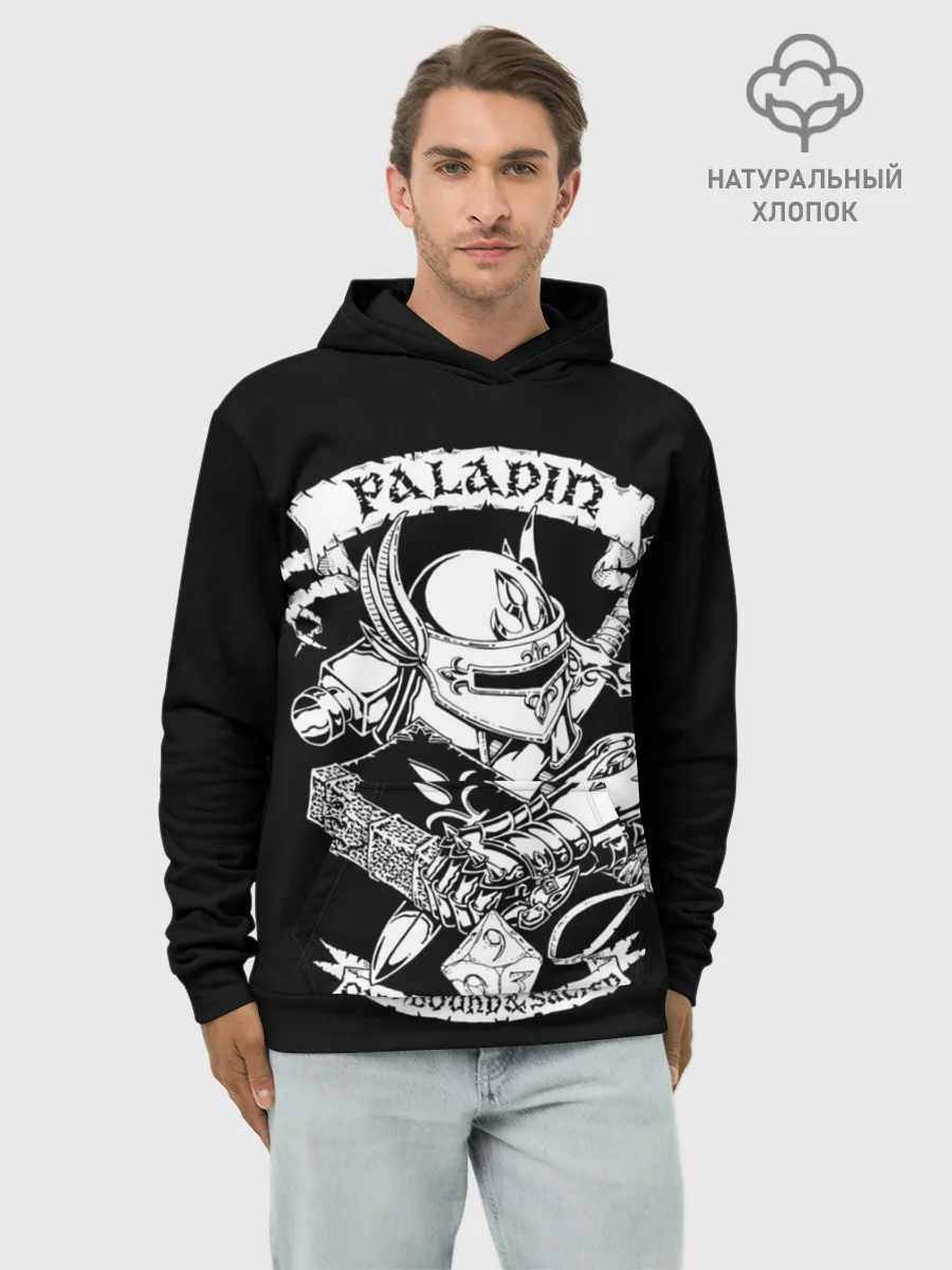 Худи мужской база хлопок / Paladin
