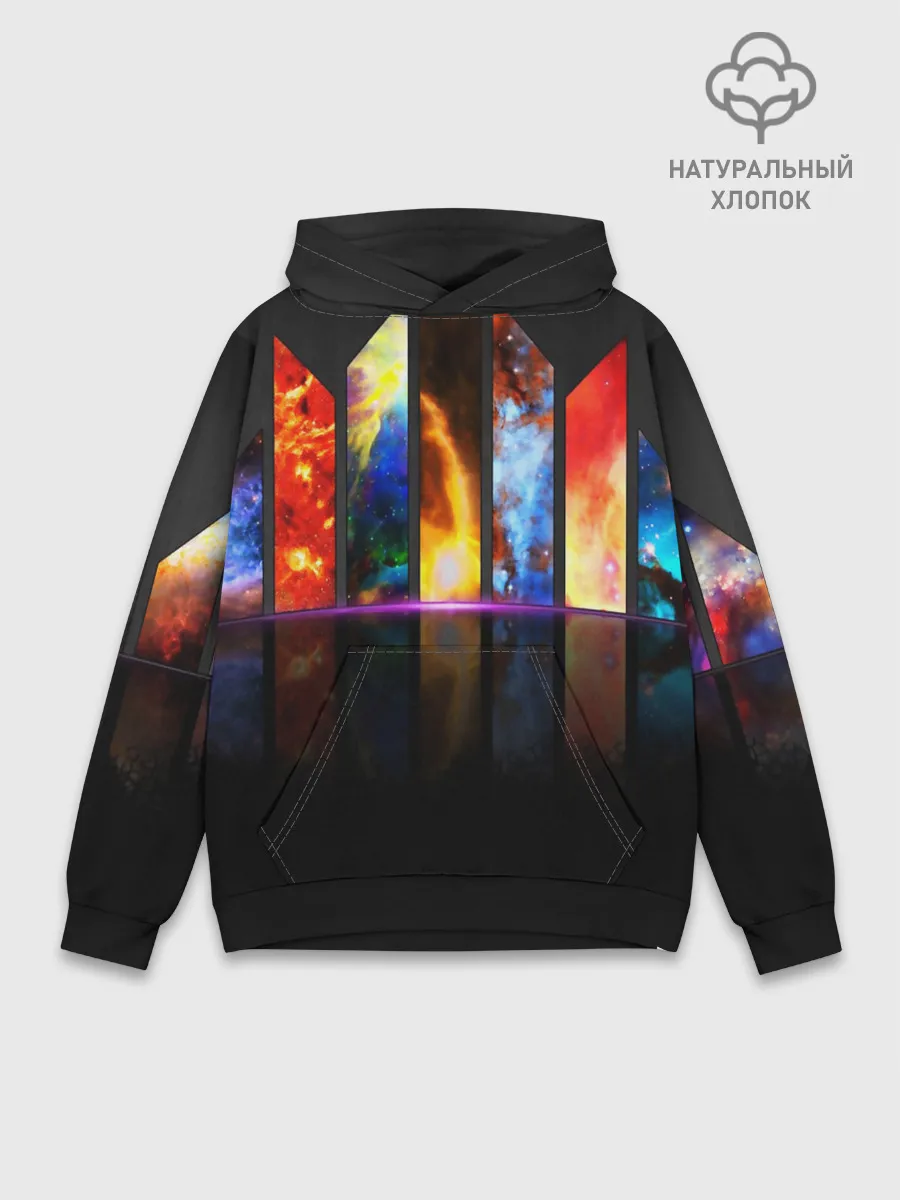 Худи мужской база хлопок / GALAXY