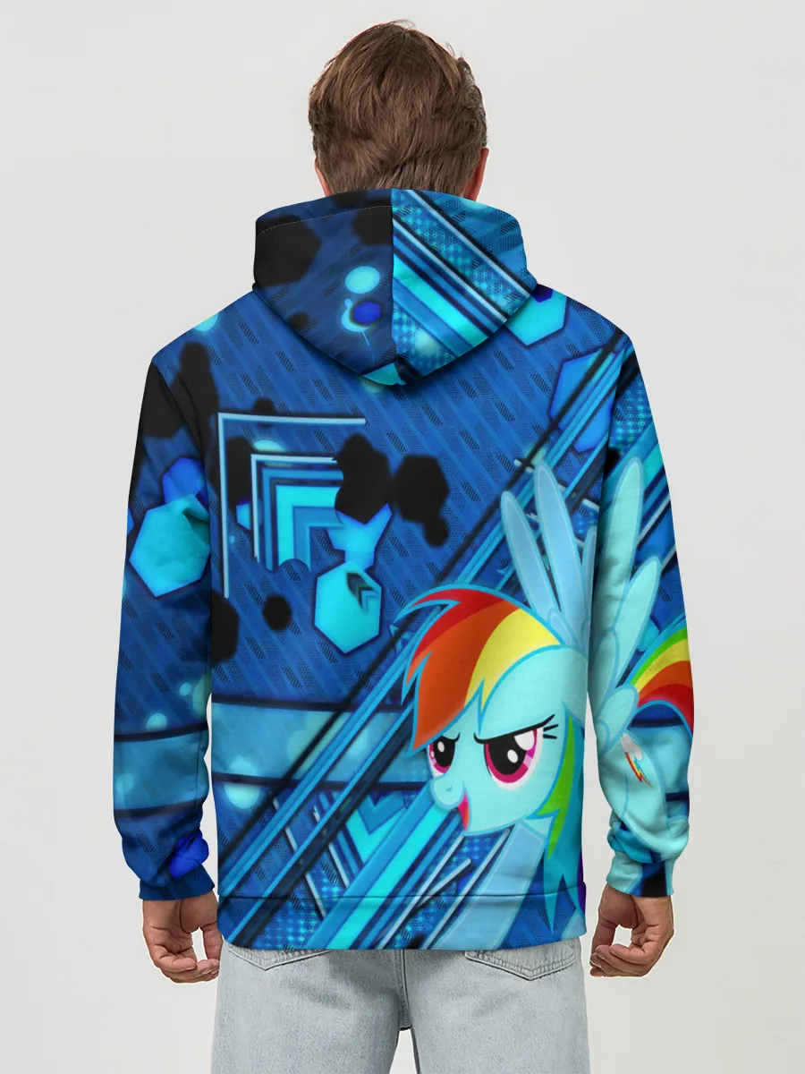 Худи мужской база хлопок / MY LITTLE PONY