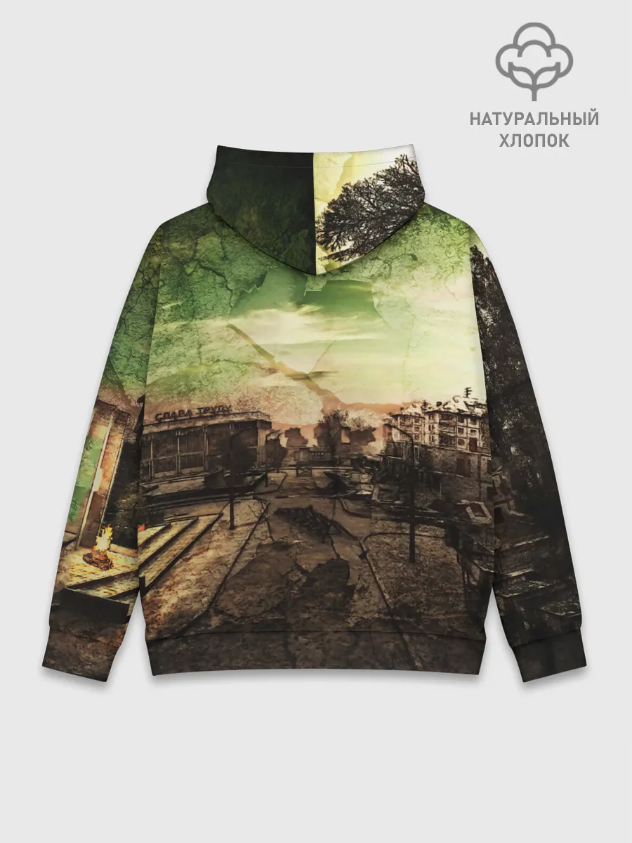 Худи мужской база хлопок / STALKER