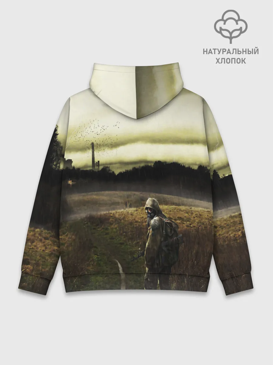 Худи мужской база хлопок / STALKER