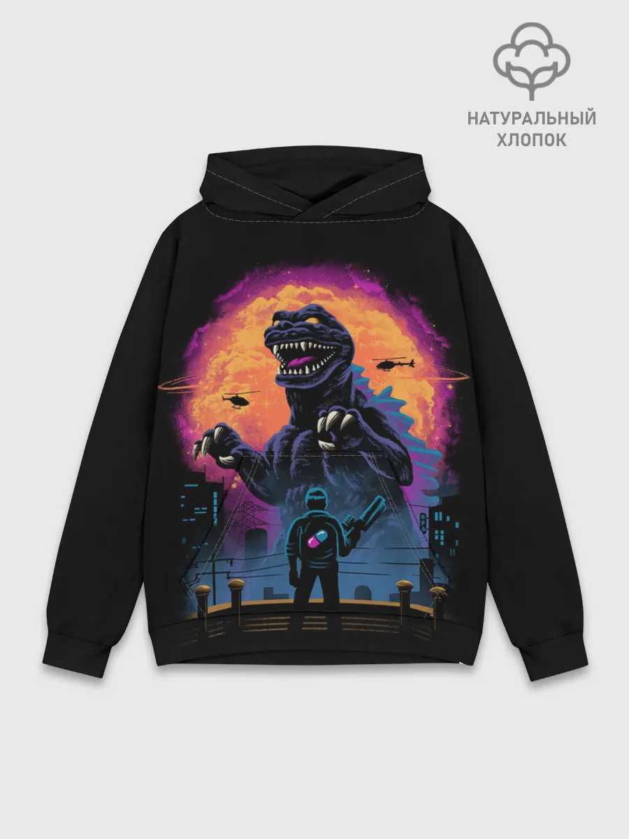 Худи мужской база хлопок / Разборки в Токио