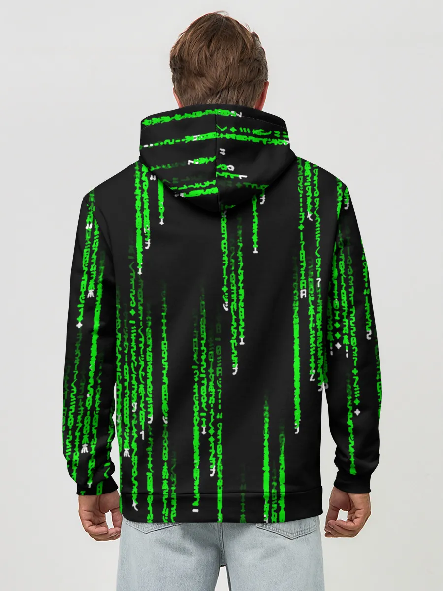 Худи мужской база хлопок / МАТРИЦА