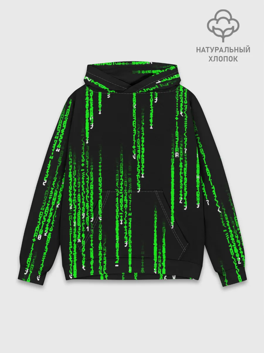 Худи мужской база хлопок / МАТРИЦА