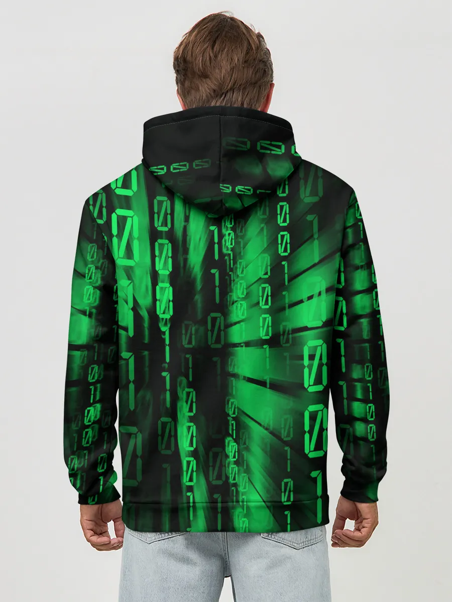 Худи мужской база хлопок / МАТРИЦА