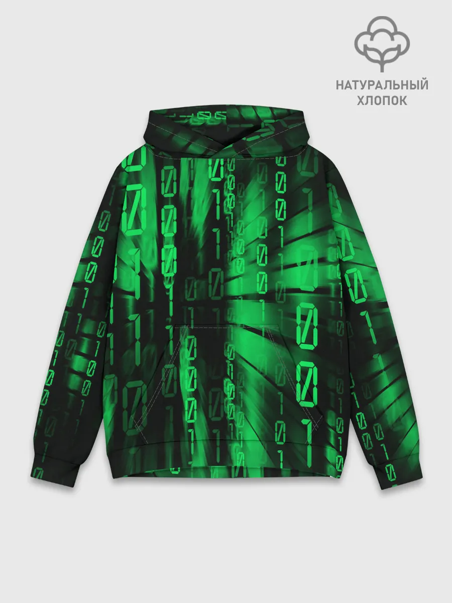 Худи мужской база хлопок / МАТРИЦА