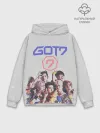Худи мужской база хлопок / Got7