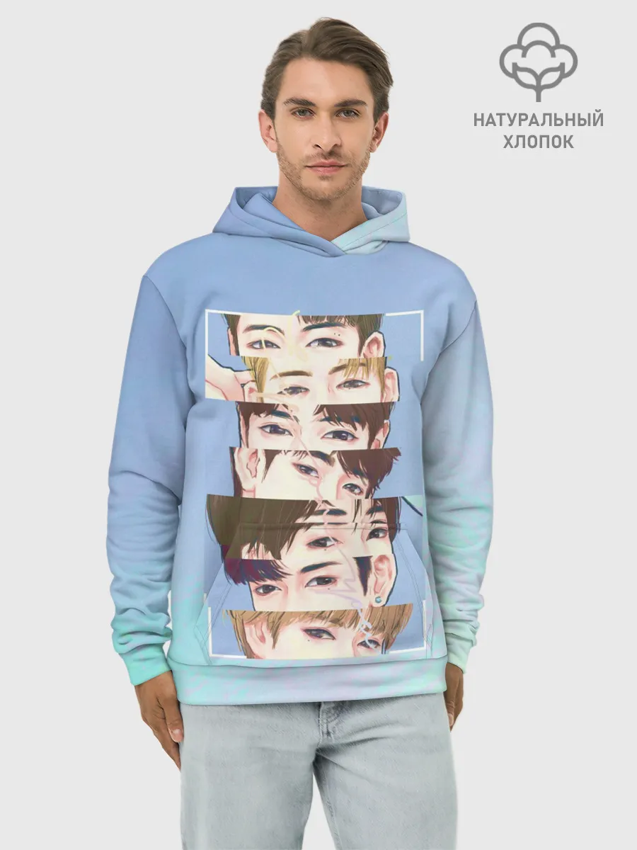 Худи мужской база хлопок / GOT7