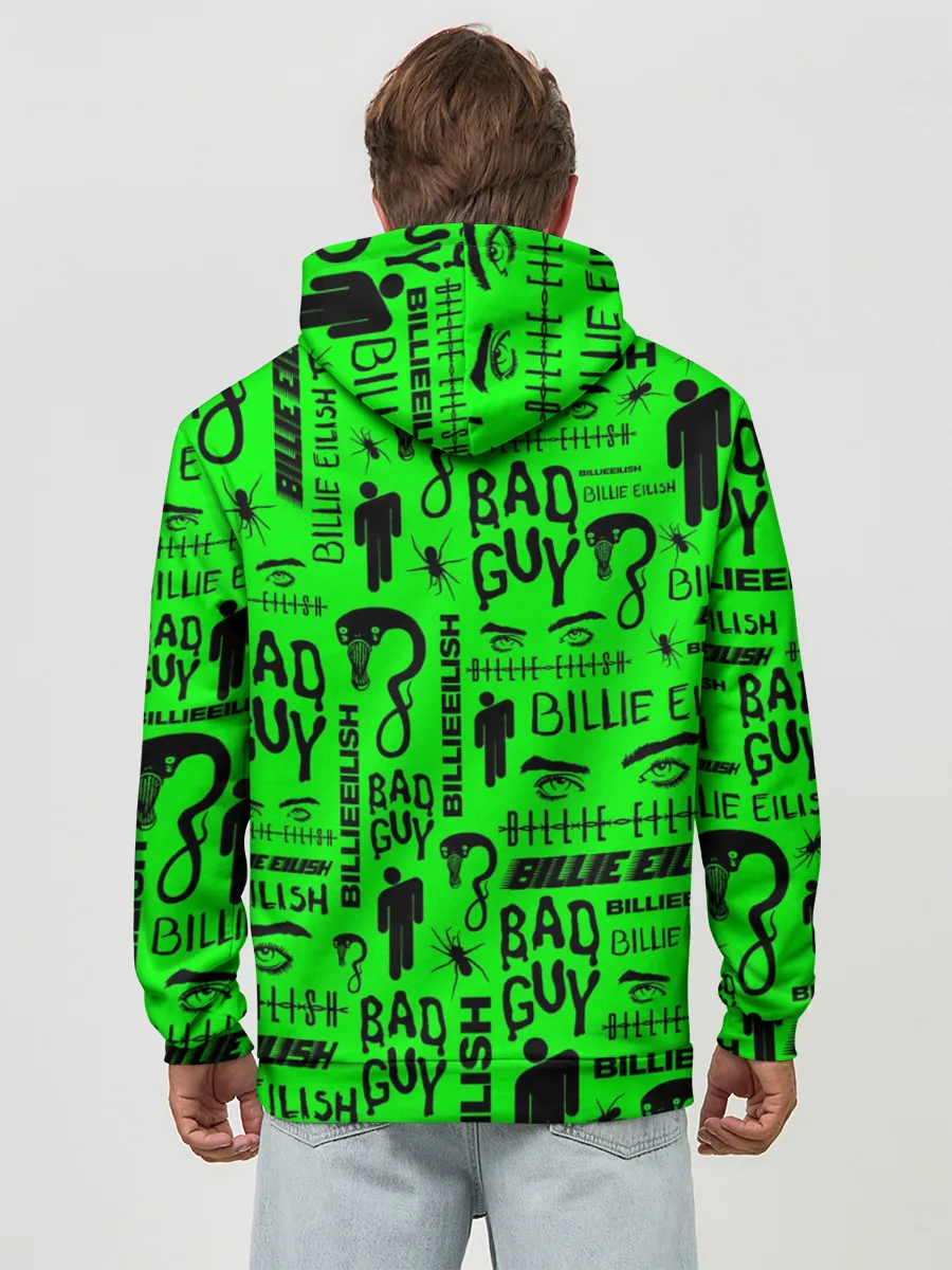 Худи мужской база хлопок / BILLIE EILISH