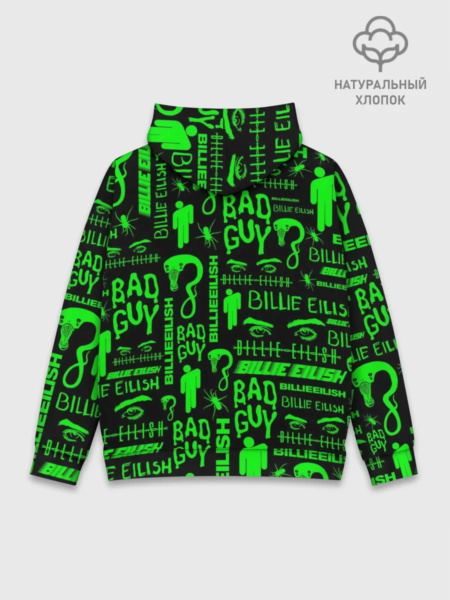 Худи мужской база хлопок / BILLIE EILISH