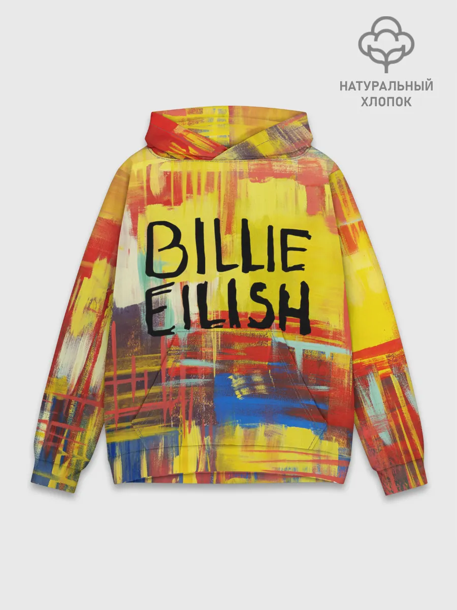 Худи мужской база хлопок / BILLIE EILISH