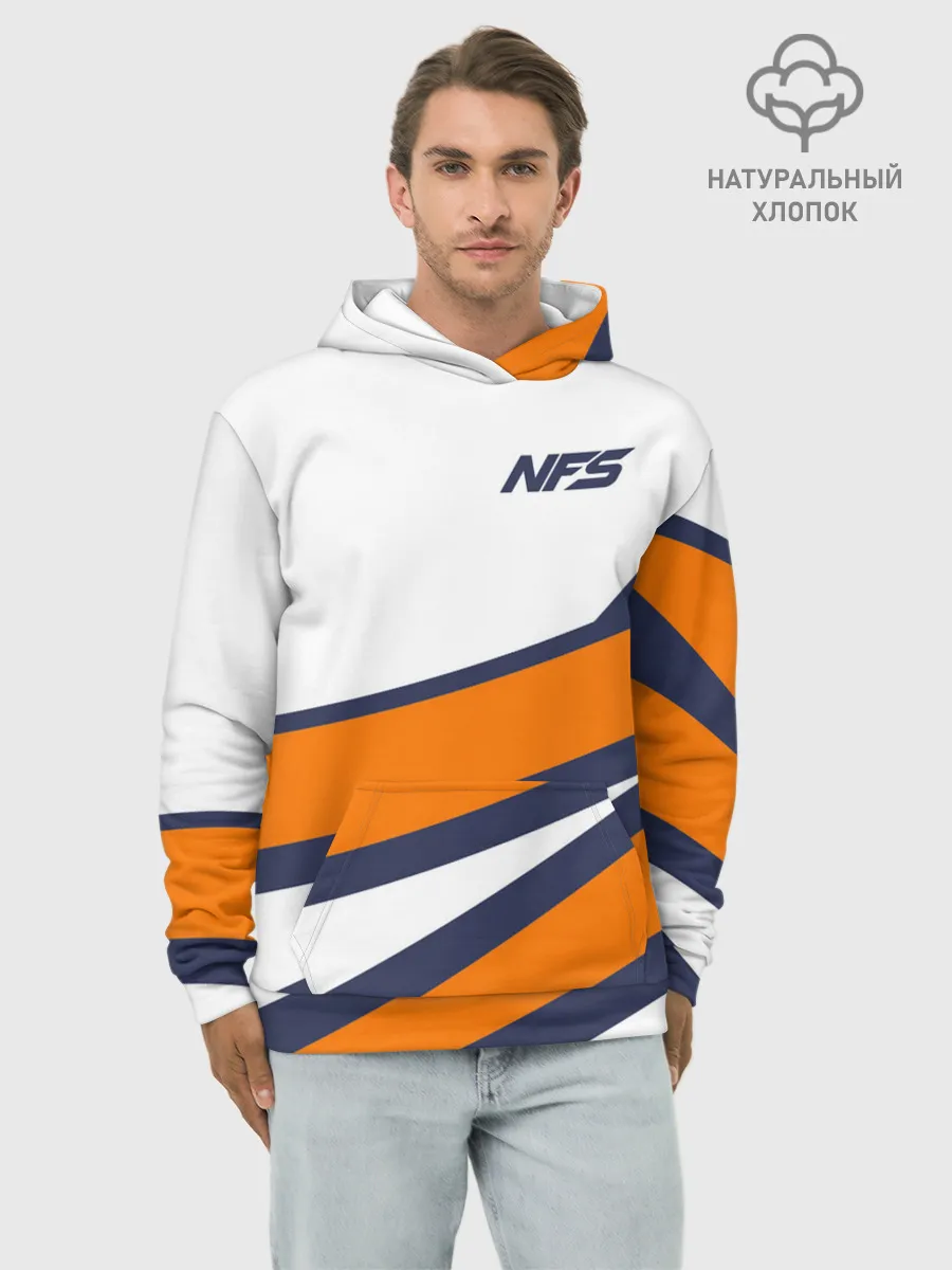 Худи мужской база хлопок / Need for Speed