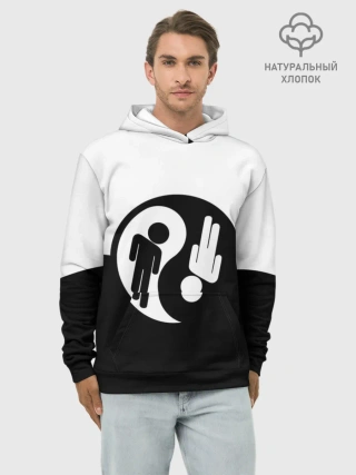 Худи мужской база хлопок / billie eilish