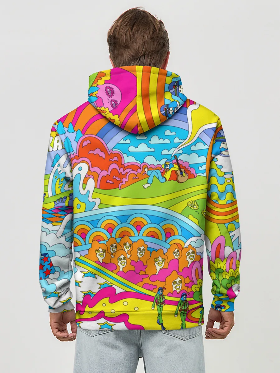 Худи мужской база хлопок / ХИППИ